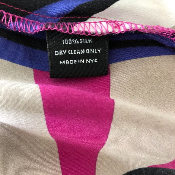 Vibrant Silk Top - Picture 6 of 6